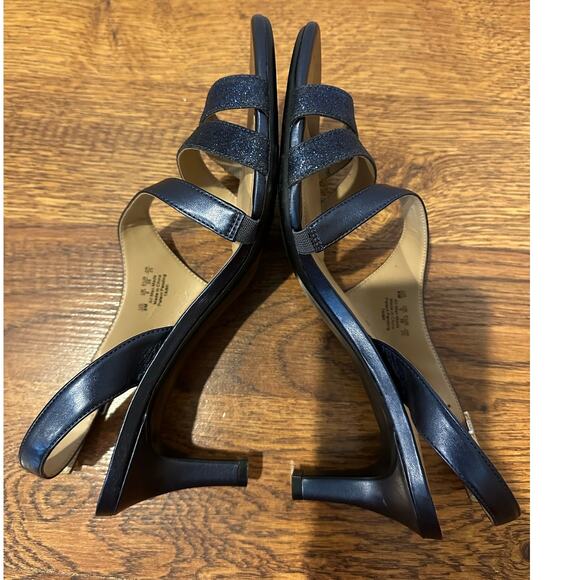 Naturalizer Taimi Slingback Evening Sandals – Navy | Women’s Size 8 Formal Shoe - Picture 6 of 10